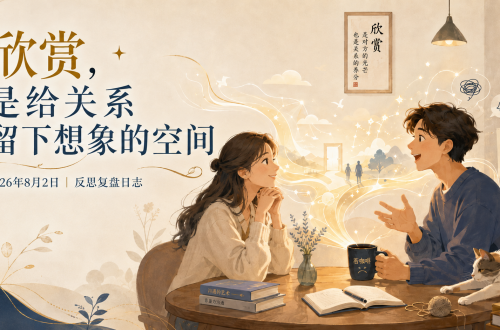先放下评判，先试着欣赏，沟通才有可能真正发生