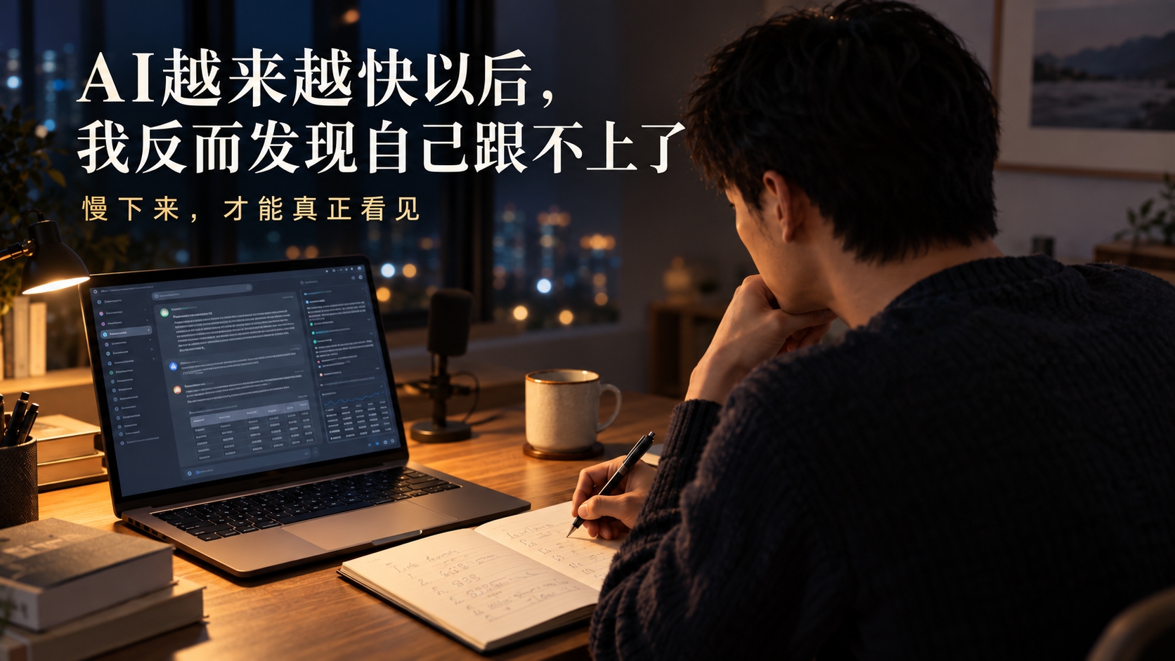 最前沿的AI，最后把我带回了一支笔和一张纸