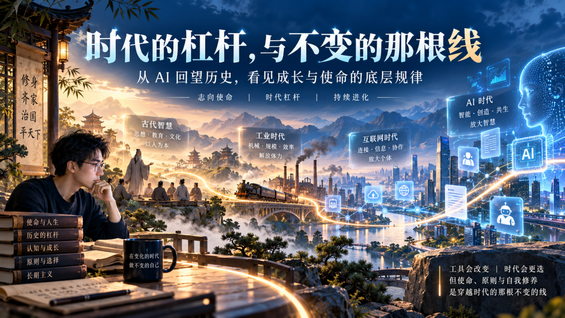 时代的杠杆，与不变的那根线