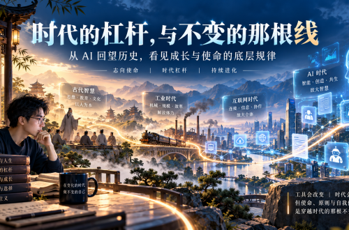 时代的杠杆，与不变的那根线